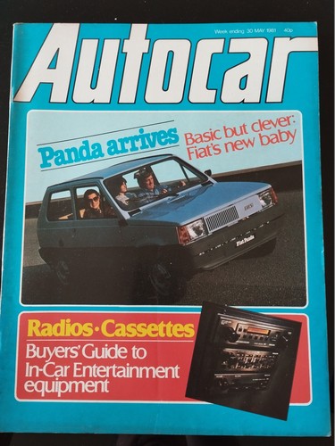 Autocar magazine 1981 - autocar, 30/05/1981