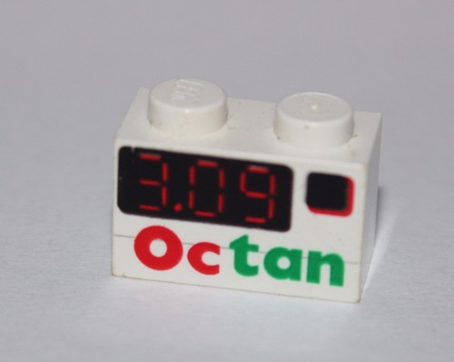 Lego brick 1x2 - brick, with