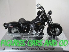 MOTO  1/24 HARLEY DAVIDSON FLSTSB SOFTAIL CROSS BONES 2008 FL