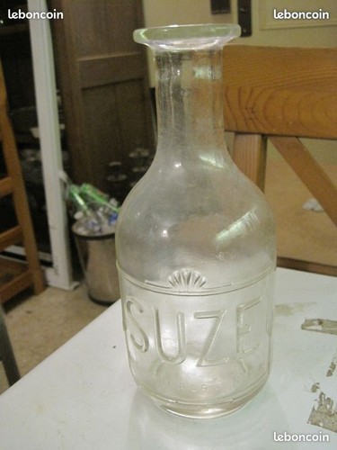 Ancienne carafe publicitaire