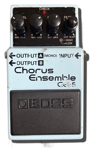 Pédale effets boss 5 - pédale, ce-5