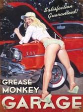 PLAQUE DECORATIVE SEXY PIN UP-