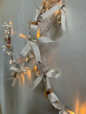 Lumières de Noël décorées