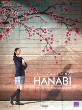 Affiche Cinéma LES SAISONS HANABI 120x160cm Poster / FESTIVAL FILMS JAPON