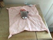 Doudou plat Chat capuche lange