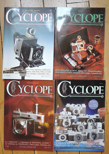 Numéros revue cyclope - revue,