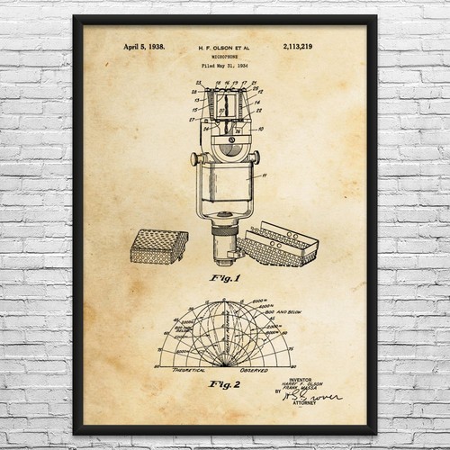Studio ribbon microphone - ribbon,