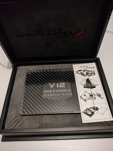 Coffret lamborghini aventador - coffret,