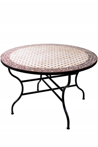 Table mosaïque meknes - de,