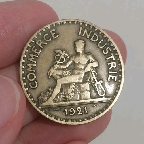 Piéce jeton francs 1921 - piéce, 2