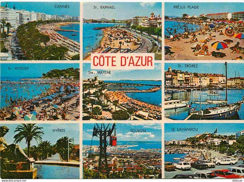 Carte postale cote - postale,