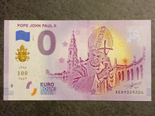 0 EURO Souvenir Pope John Paul