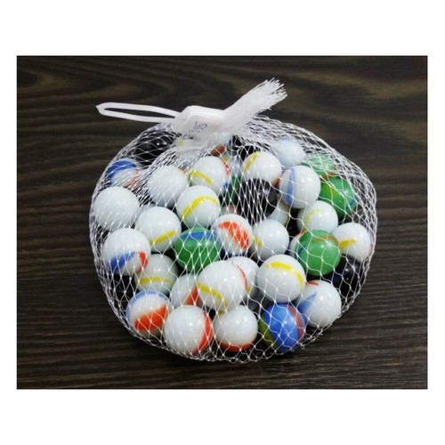 Lot billes multicolores - de, 50