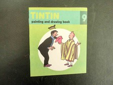 HERGE Tintin album à colorier