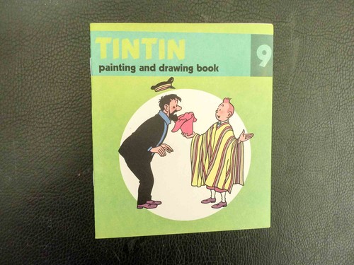 Herge tintin album colorier - album,