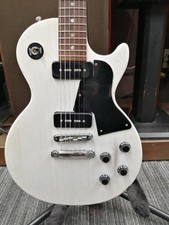(Gibson) Les Paul Special Faded with P-90 White Made in USA Solid E. Guitar