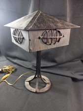 Lampe Arts and Crafts XXe Fer