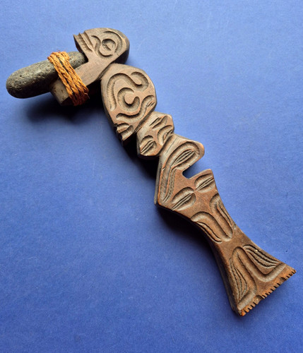 Herminette tiki hâche - tiki,