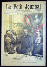 Le Petit Journal N°135 de 1893 Constans au cercle républicain  incendie montagne