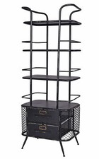 Usine Étagère en Métal Loft de Salle Bain Cuisine Tiroirs Armoire Antique