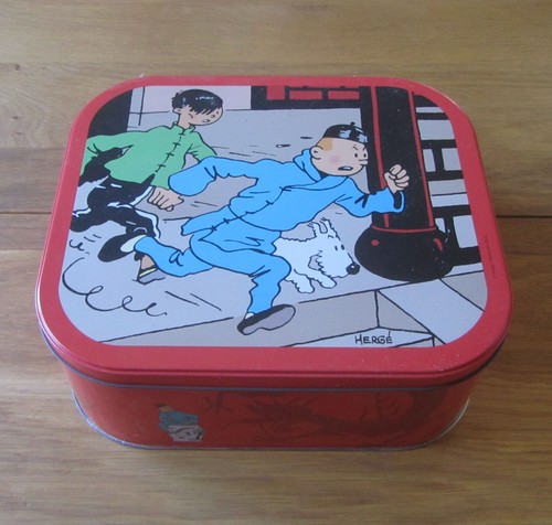 Boite tintin delacre le - tintin, --le