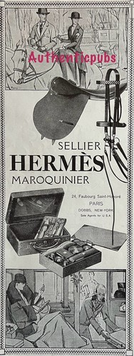 Publicite hermes sellier - publicite,