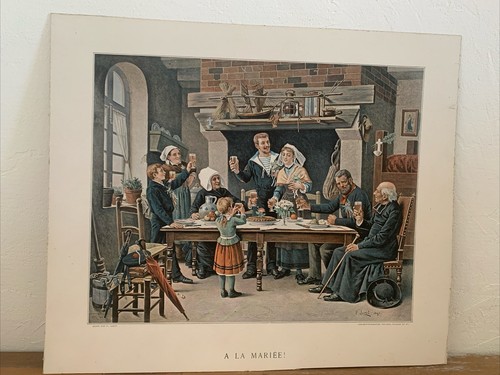 Chromo jazet la mariée - a,