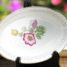 Ravier Digoin Sarreguemines Pompadour liseré doré