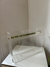 Porte revues design DAVID LANGE pour Roche Bobois modèle "OMEGA" vintage 19