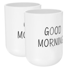  2 pièces tasses de brossage