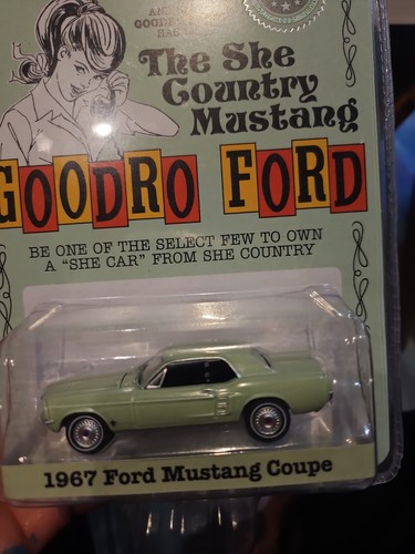 Ford mustang coupé 1967 verte - ford,