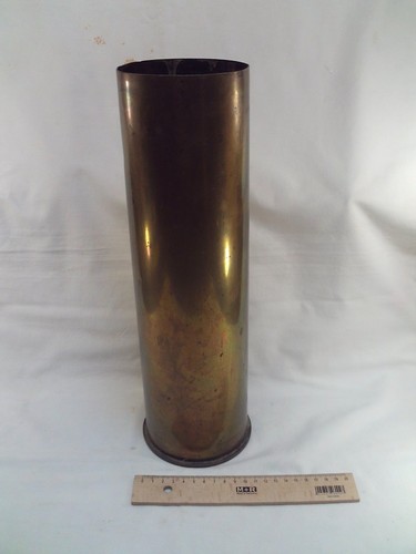 Ancien vase laiton douille - en,