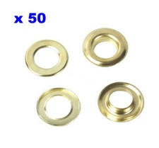 LOT de 50 Oeillets pour  Bache - ø 12mm x 25mm - 3700194409845