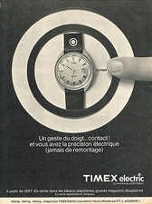 PUBLICITE  1971   TIMEX