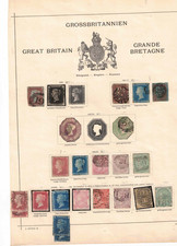 lot de timbres classique de