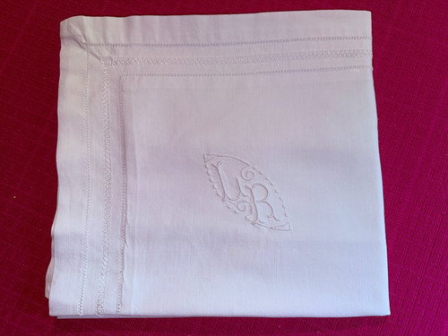 Taie oreiller ancienne en - d'oreiller,