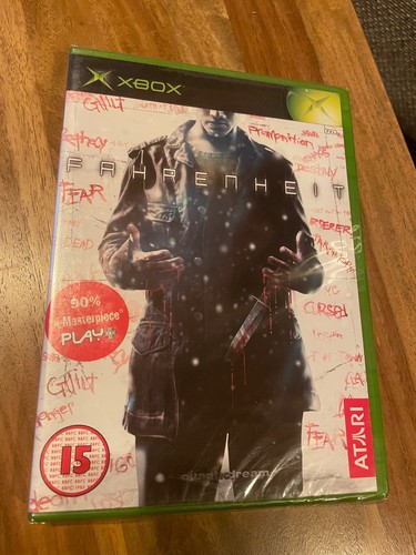 Fahrenheit xbox factory sealed - fahrenheit,