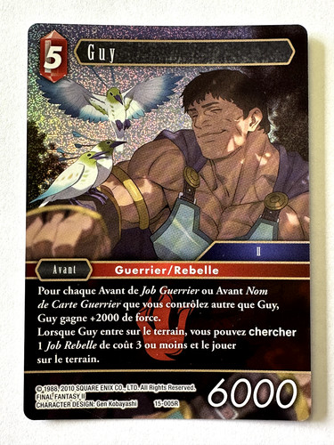 Carte final fantasy fftcg - final,