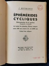 Ephémérides Cycliques -
