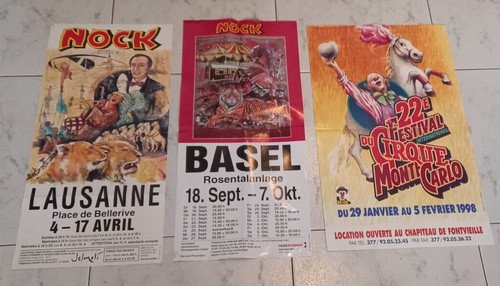 Lot affiches de cirque - lot,