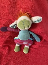 ??DOUDOU PELUCHE MOULIN ROTY LES JOLIS PAS BEAUX MOUTON VERT ROUX NEUF