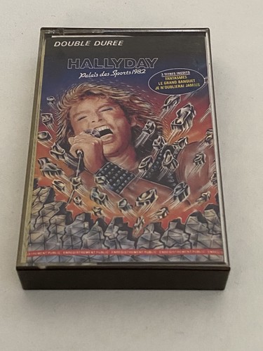 Audio johnny hallyday - k7,