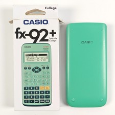 Calculatrice Casio FX-92+ Spécial Collège / Avec Boite et Notice