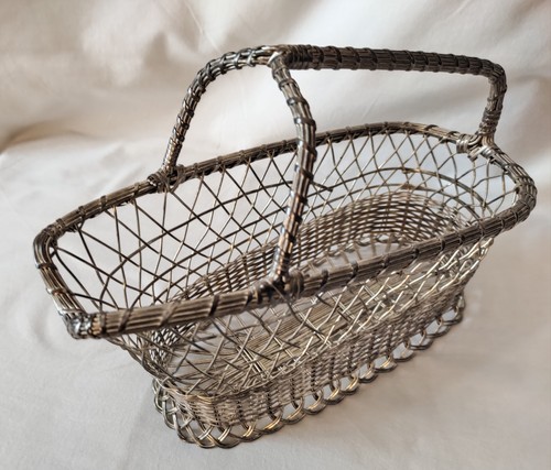Panier vintage verseur vin - panier,