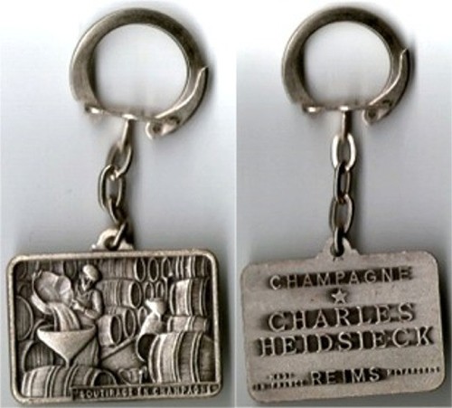 Porte clefs champagne - , charles