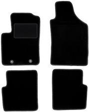 Tapis de sol en velours noir