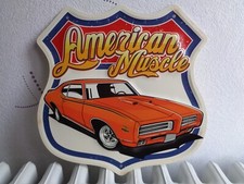 TOLE METAL AMERICAN MUSCLE
