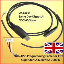 USB Programmation Câble Superstar Crt SS6900N SS7900N Ham 10M 11M Radio CB Câble