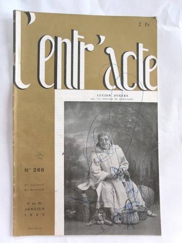 Entr acte 266 - 266, lucien