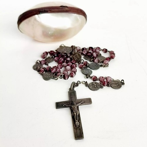 Ancien chapelet argent - chapelet,